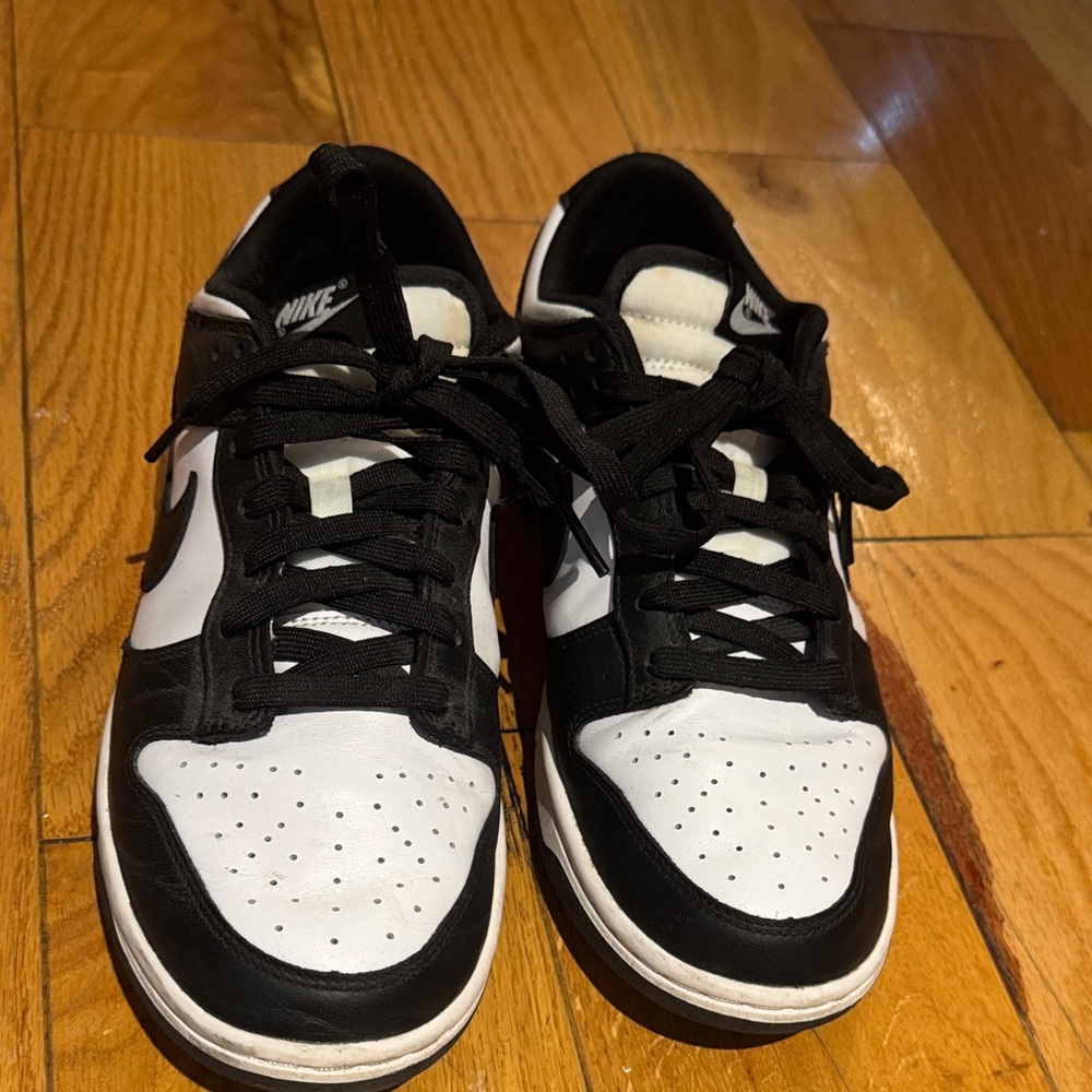 Nike Men's Black/White Dunk Sneakers
